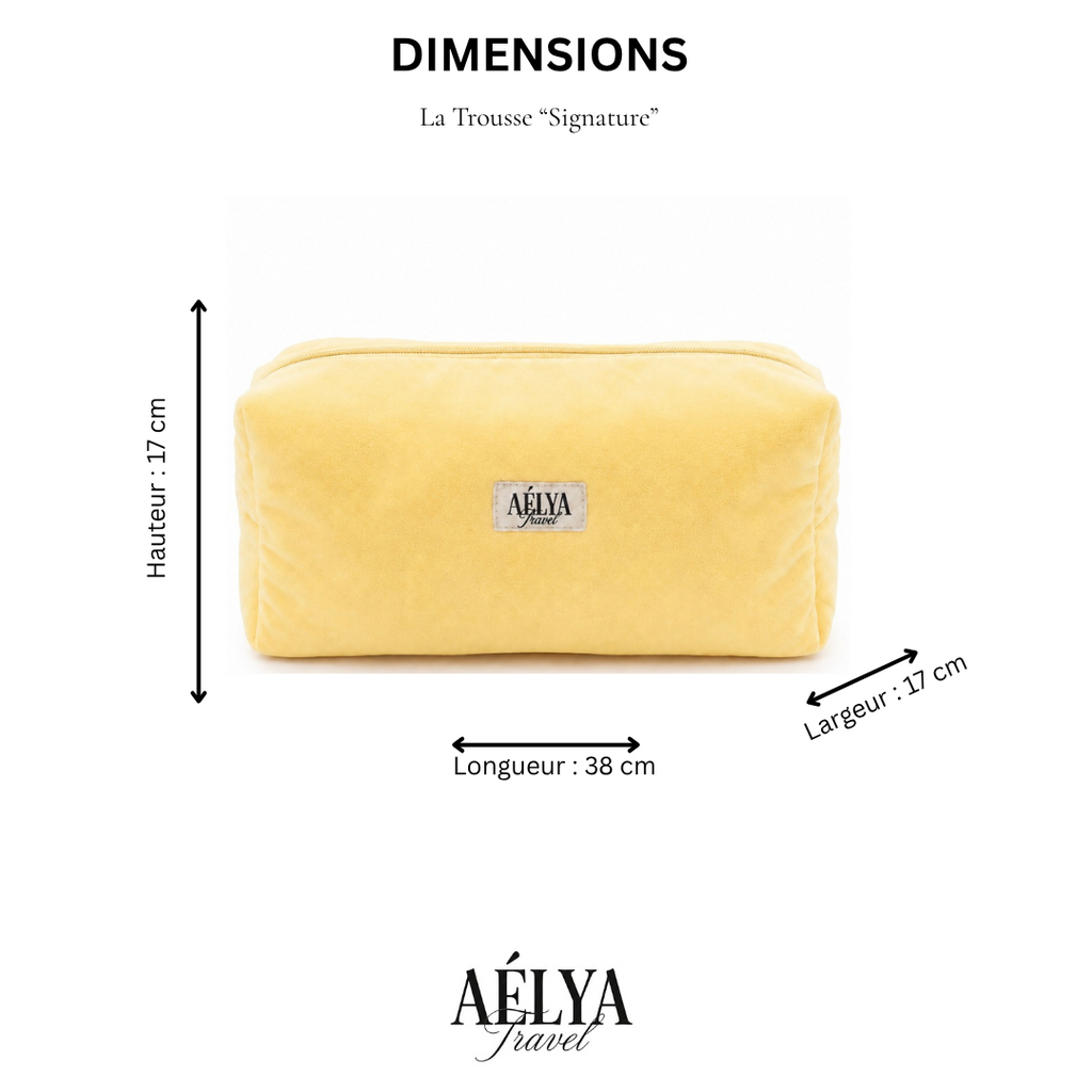 La Trousse Signature Jaune